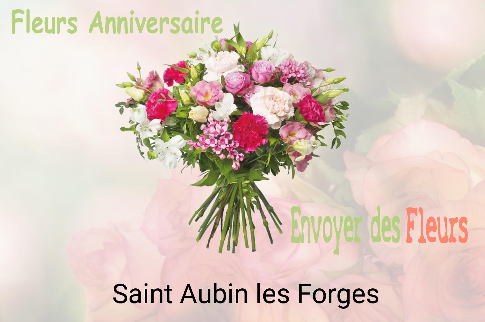 Bouquet de fleurs d’anniversaire livré à Saint-Aubin-les-Forges